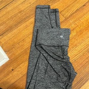 Heathered Grey lulu lemon leggings